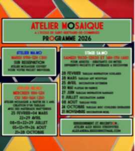 ATELIER ME.MO : MERCREDI MOSAÏQUE