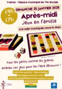 photo Après-midi jeux en famille