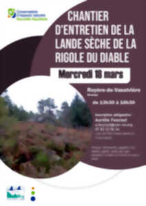 photo Chantier d'entretien d'une lande sèche