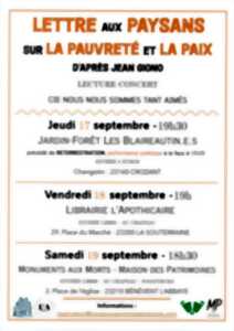 Lettre aux Paysans sur la Pauvreté et la Paix