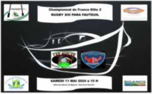photo Championnat de france rugby XIII para fauteuil élite 2