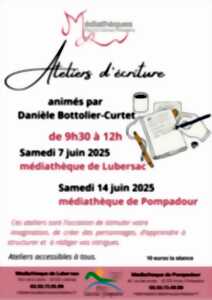 photo Atelier d'écriture à la médiathèque de Pompadour