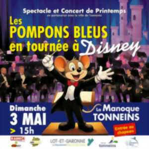 photo Spectacle et Concert de Printemps  - Les Pompons bleus en tournée à Disney