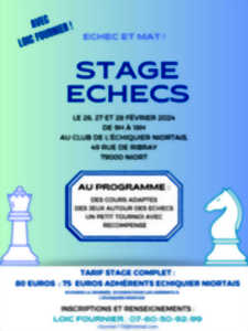 Stage Echecs à Niort