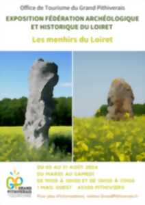 photo Exposition des menhirs du Loiret