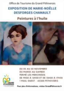 photo Exposition de peintures de Marie-Noëlle Desforges Chamault