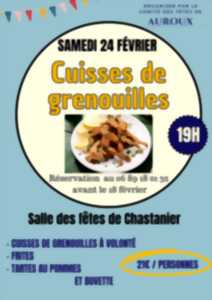 REPAS CUISSES DE GRENOUILLES