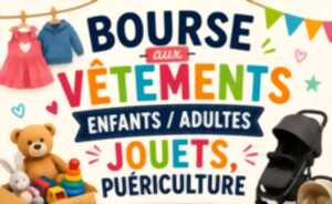 photo Bourse aux vêtements, jouets et puériculture