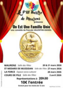 photo Théâtre «On est une famille unie»