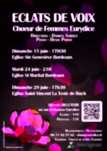 Concert Choeur de Femmes Eurydice