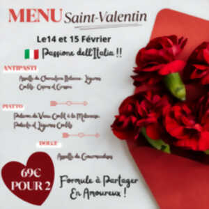 photo Menu St Valentin