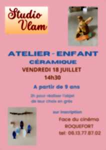 photo Atelier enfants : céramique
