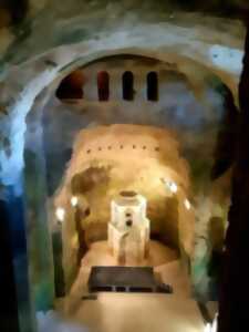 Visite de la cathédrale monolhite d'Aubeterre et de la chapelle monolithe de Gurat