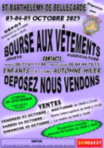 photo Bourse aux vêtements d'hiver de 0 à 16 ans