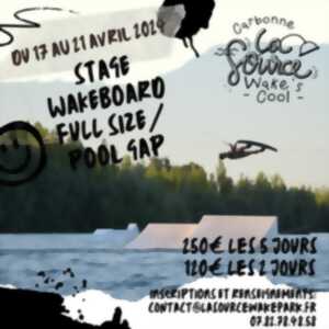 photo STAGE WAKEBOARD FULL SIZE / POOL GAP