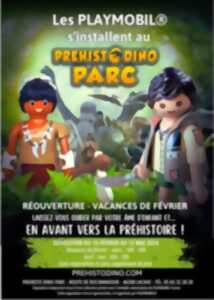 photo Les Playmobil s'installent  au Préhisto Dino Parc