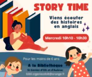 photo Lectures d'albums en anglais à la bibliothèque de St Geniez d'Olt