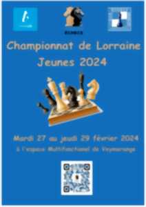 CHAMPIONNAT D'ÉCHECS DE LORRAINE JEUNES