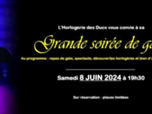 photo Gala de l'Horlogerie des Ducs