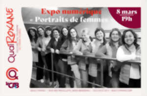 Expo numérique Portraits de femmes | Quai Cyrano