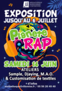 photo Planète Rap : exposition et ateliers