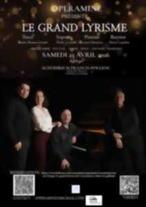 photo Le grand lyrisme (Auditorium Francis Poulenc)