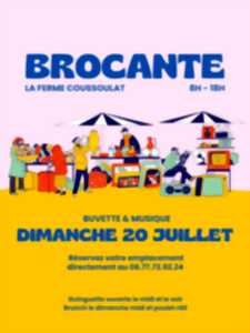 photo Vide Grenier au Coussoulat