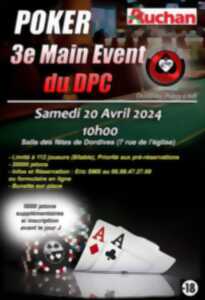 photo Journée Poker - 3e Main Event du DPC