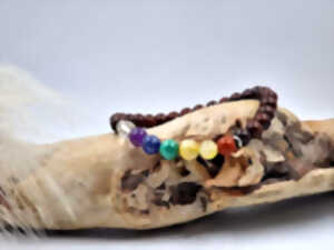 photo Atelier création de bracelet 7 chakras en pierres naturelles
