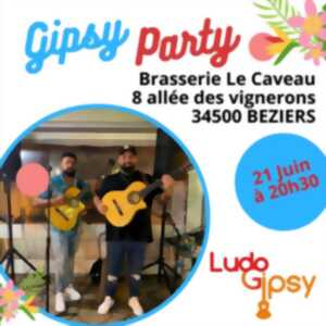 photo GIPSY PARTY AVEC LUDO GIPSY- BRASSERIE LE CAVEAU