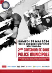 photo 2ième Critérium (championnat de France) de Boxe Éducative des policiers municipaux