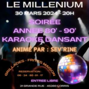 Soirée année 80-90 et karaoké dansant