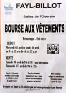 BOURSE AUX VETEMENTS PRINTEMPS-ÉTÉ à FAYL-BILLOT