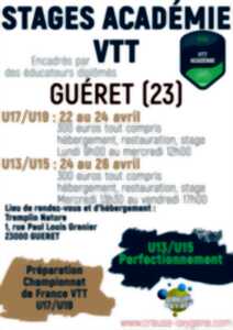 Stage Académie VTT : prépartion Championnat de France
