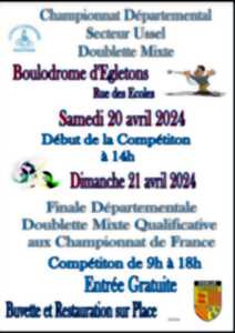 Championnat départemental Doublette mixte