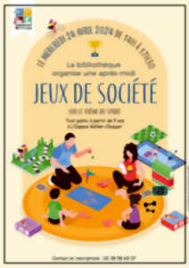 Après-midi jeux de société