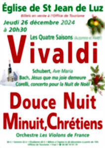 photo Concert de Noël : Les 4 Saisons de Vivaldi par l'orchestre les Violons de France