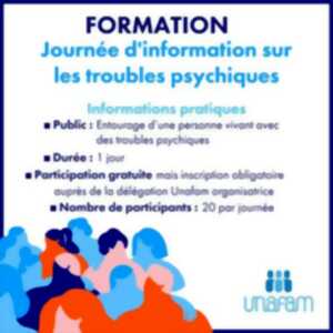 Journée d'information sur les troubles psychiques à Niort