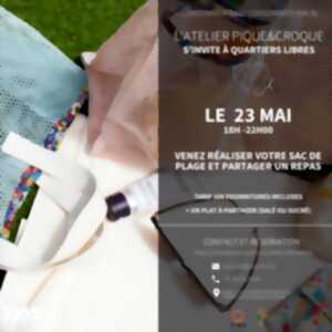 photo Atelier Pique & Croque : Réalisez votre sac de plage