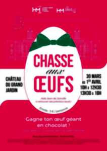 CHASSE AUX OEUFS AU CHATEAU DU GRAND JARDIN