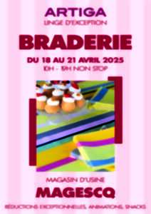 Grande braderie annuelle Artiga