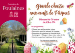 Grande chasse aux œufs de Pâques au Domaine de Poulaines