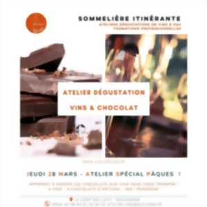 photo Atelier dégustation vins & chocolat spécial Pâques !