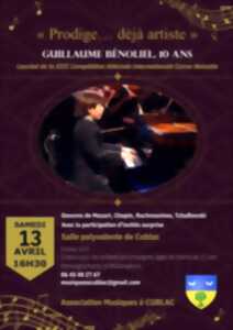 Concert de piano : Guillaume Benoliel