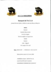 photo Banquet de chasse - Maurrin