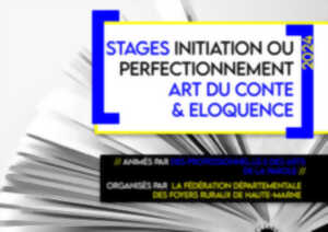 STAGE INITIATION OU PERFECTIONNEMENT - ART DU CONTE