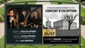 photo Les Estivales de Musique en Médoc au Château Gruaud Larose : Trompette, Saxophone & Piano