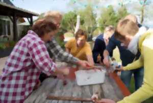 Initiation et chantier participatif de peinture à l'ocre