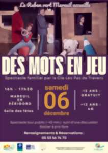 photo Spectacle familial: Des mots en jeu