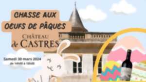 Chasse aux oeufs de Pâques au Château de Castres